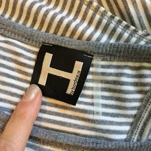 H by Bordeaux Tops - Split back H by Bordeaux tee H by Bordeaux Tops - Split back H by Bordeaux tee